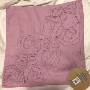 Pottery Barn Teen Rose Pillow Cover - NWT
